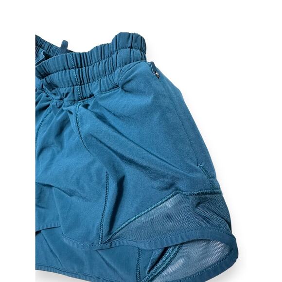 Lululemon Vibrant Blue Athletic High Performance Shorts Size 4 Regular - Picture 3 of 9